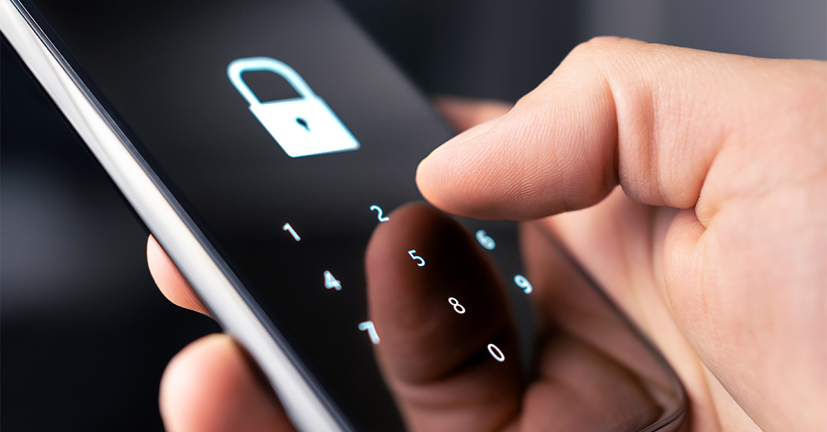 smartphone password management